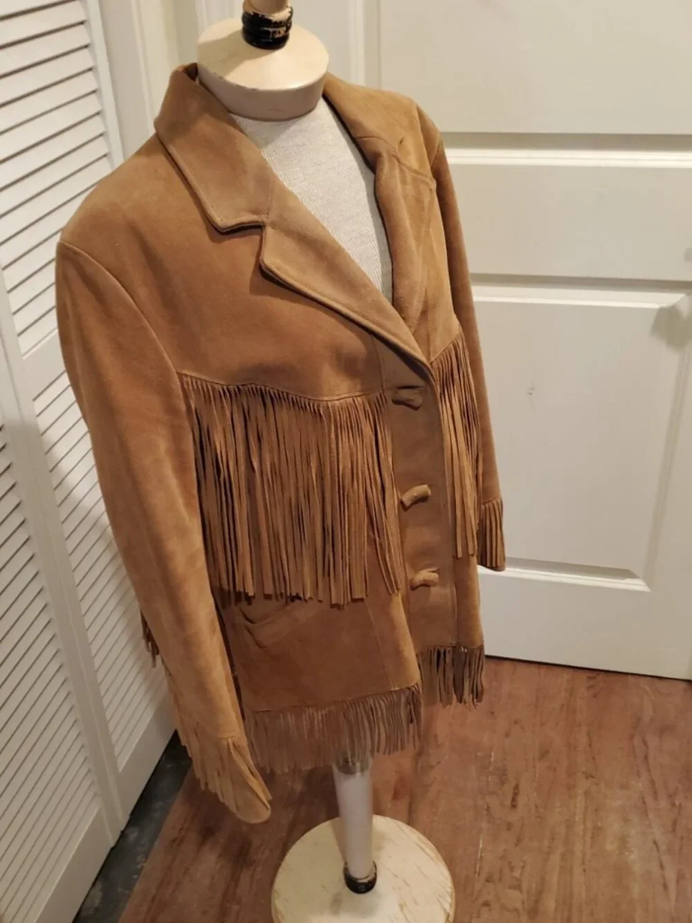Vintage Western fringed jacket - Picture 4 of 10